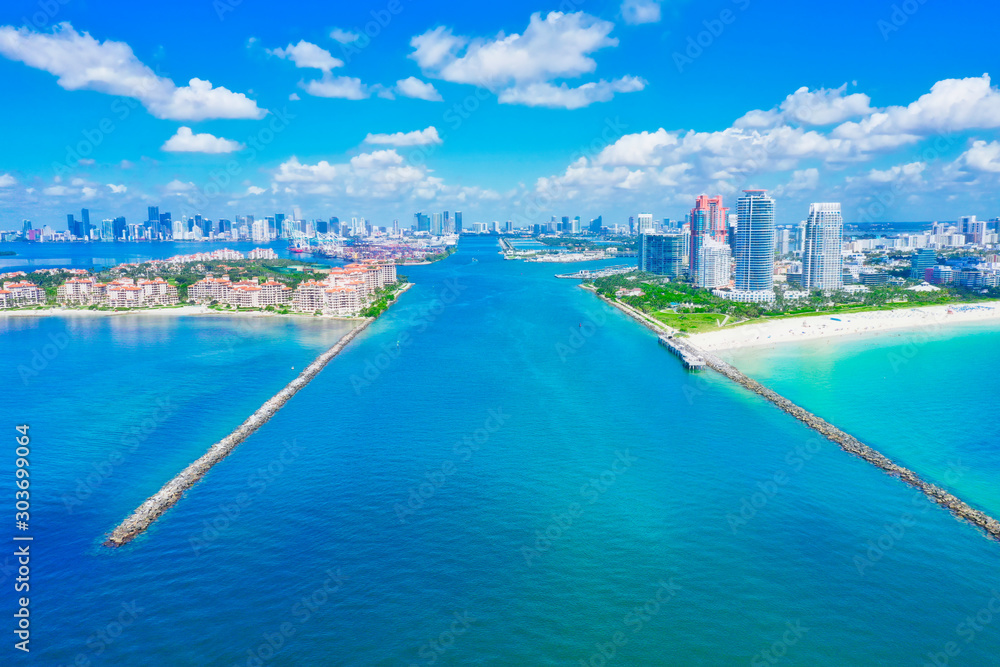 Fototapeta premium Miami Beach Landscape