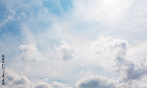 Fototapeta Naklejka Na Ścianę i Meble -  Wolken am Meer