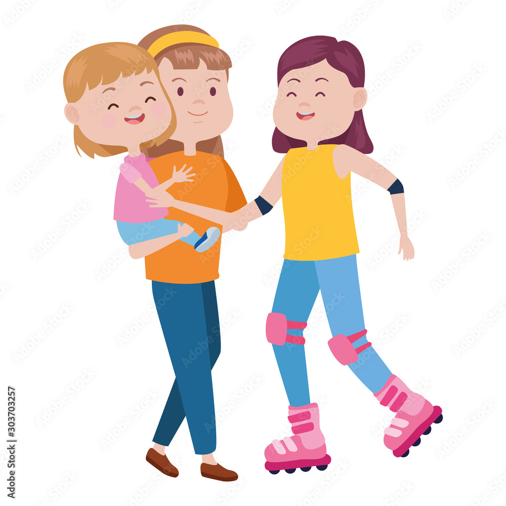 cute mothers and daughter characters cute mothers and daughter characters
