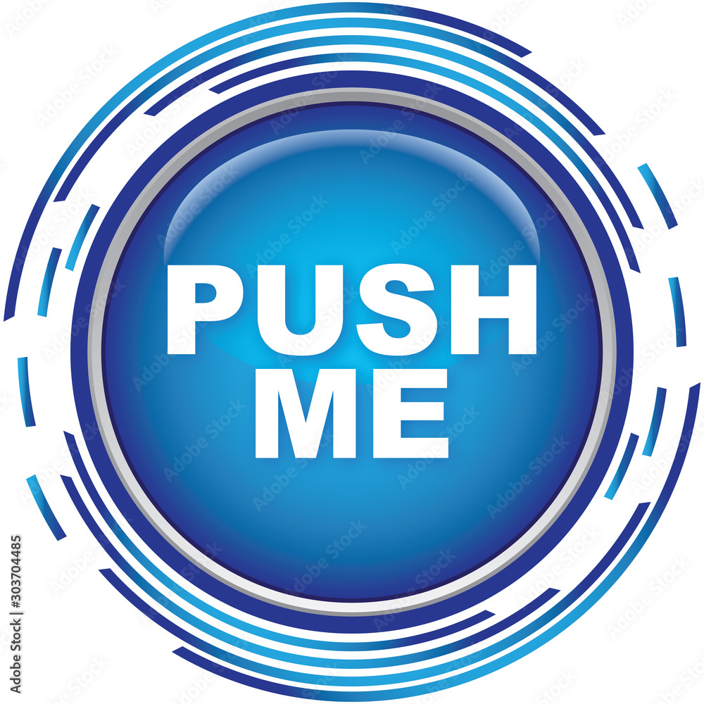 push me icon push me icon