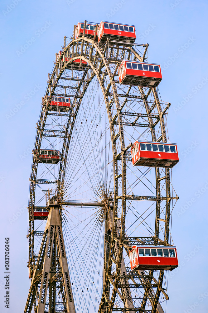 Ferris wheel on Prater, Vienna, Austria
