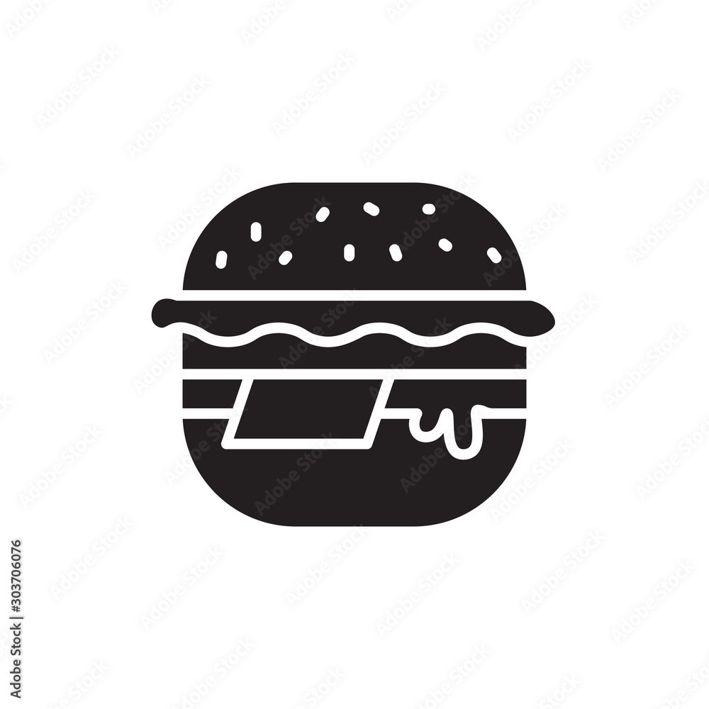 flat black glyph hamburger icon. Logo element illustration. hamburger design. vector eps 10 . hamburger concept. Can be used in web and mobile . flat black glyph hamburger icon. Logo element illustration. hamburger design. vector eps 10 . hamburger concept. Can be used in web and mobile .