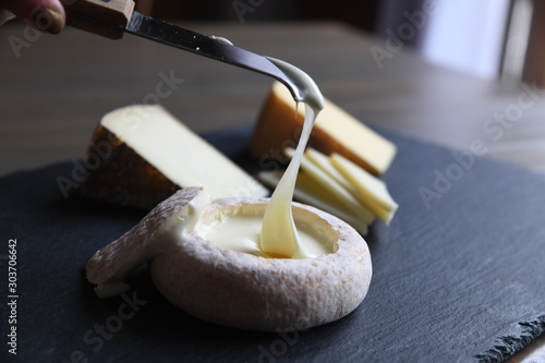 gooey cheese spread photo