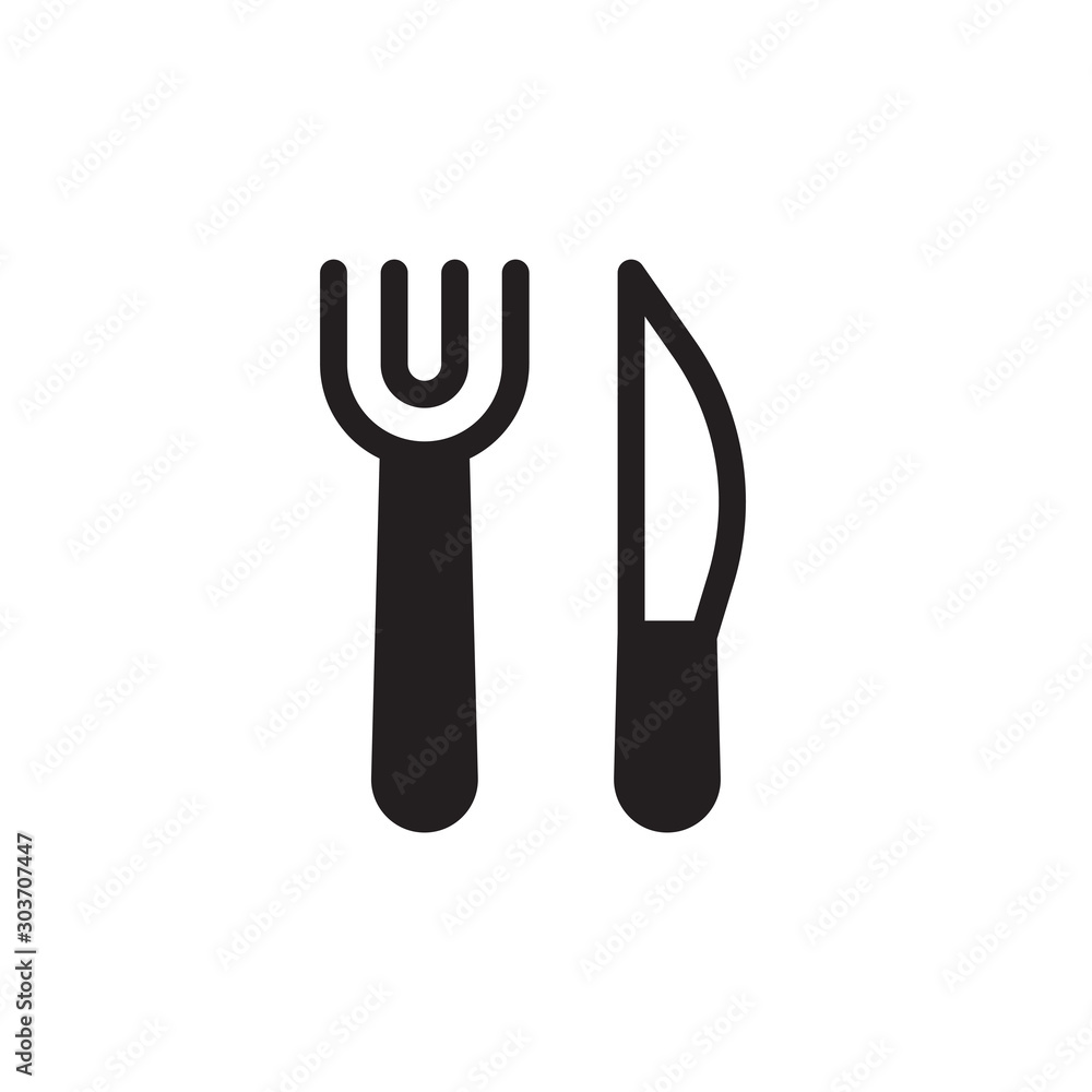 flat black glyph knife and fork icon. Logo element illustration. knife and fork design. vector eps 10 . knife and fork concept. Can be used in web and mobile . flat black glyph knife and fork icon. Logo element illustration. knife and fork design. vector eps 10 . knife and fork concept. Can be used in web and mobile .