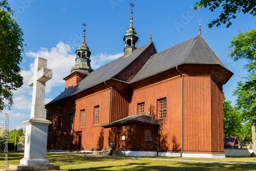 Poland - Catholic church of St. Bishop Stanislav in Gorecko Koscielne.