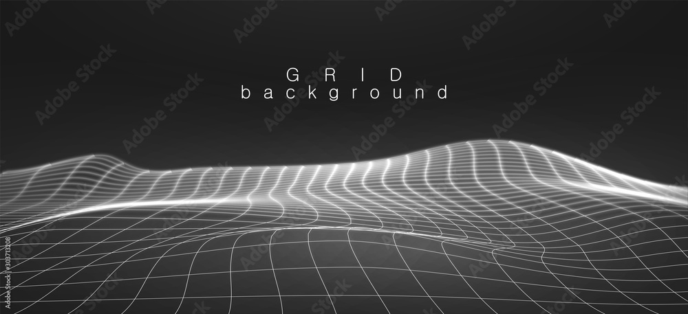Φωτογραφία Landscape background in black and white colors