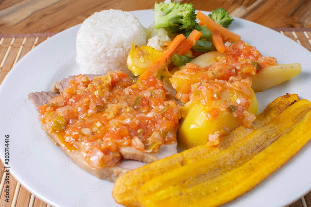 sweat post, traditional Colombian food sweat post, traditional Colombian food