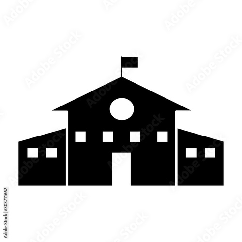 School Icon Vector