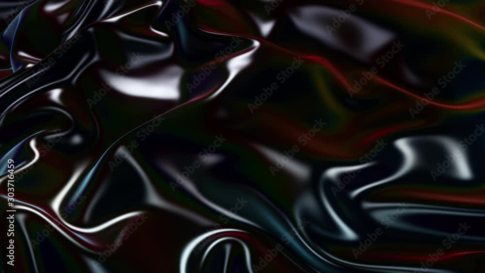 4k 3D animation of wavy black cloth surface that forms ripples like in fluid surface or folds like in tissue. Black silky fabric forms beautiful folds in the air in slow motion. Animated texture. 31 4k 3D animation of wavy black cloth surface that forms ripples like in fluid surface or folds like in tissue. Black silky fabric forms beautiful folds in the air in slow motion. Animated texture. 31