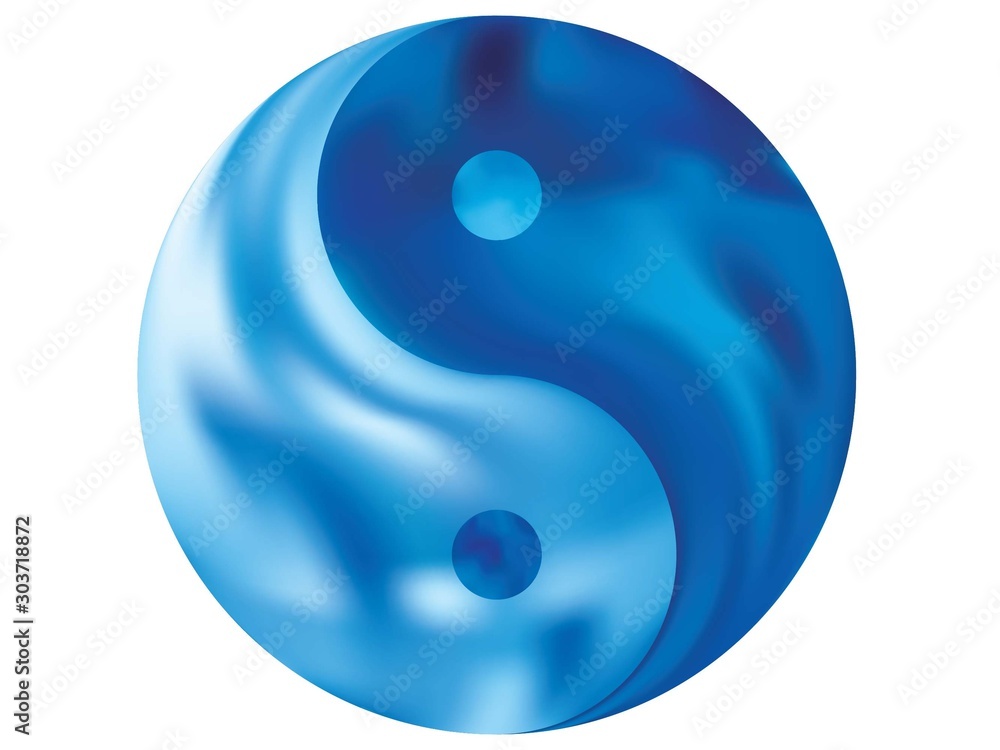 Modern background in the form of yin yang. Modern background in the form of yin yang.