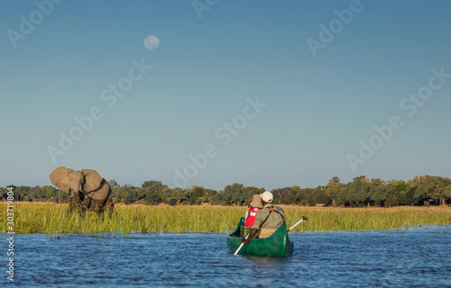 Canooning on the Zambezi