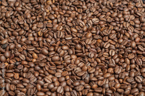 coffee grains for background