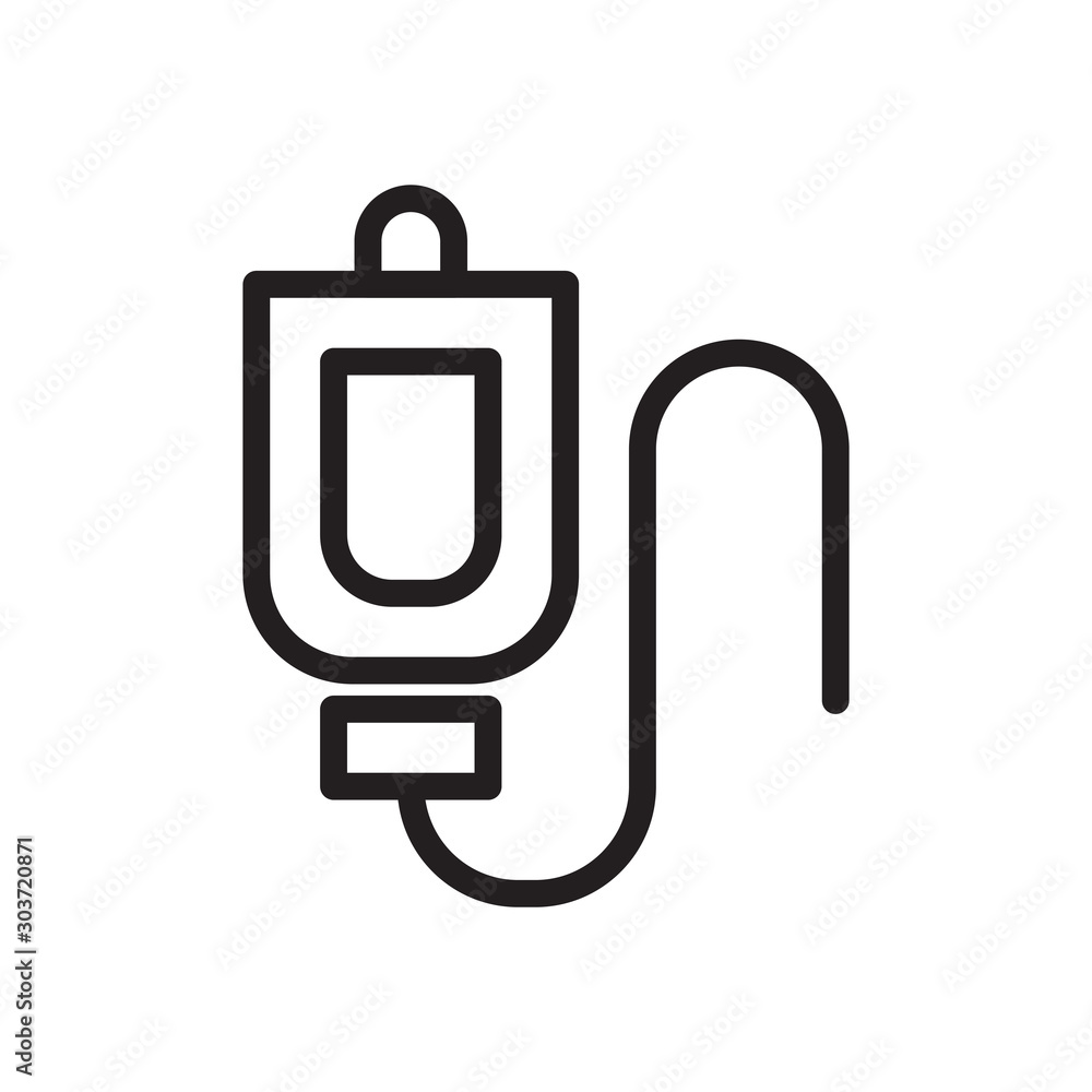 flat line infusion icon. Logo element illustration. infusion design. vector eps 10 . infusion concept. Can be used in web and mobile . trendy simple style. thickness can be adjusted flat line infusion icon. Logo element illustration. infusion design. vector eps 10 . infusion concept. Can be used in web and mobile . trendy simple style. thickness can be adjusted