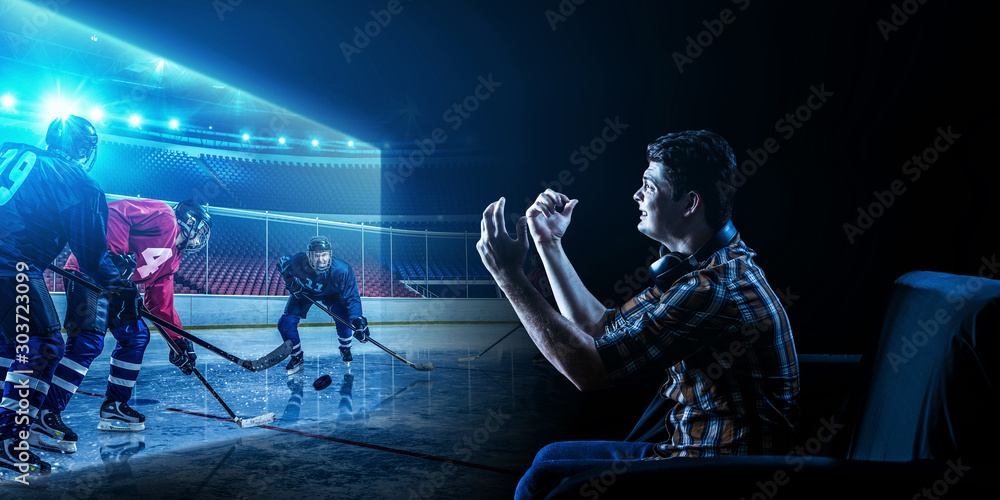 Enjoy the reality of game. Mixed media Enjoy the reality of game. Mixed media
