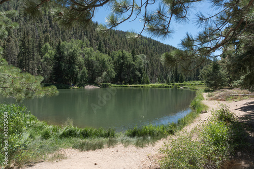 Fawn Lakes trail in northern New Mexico.