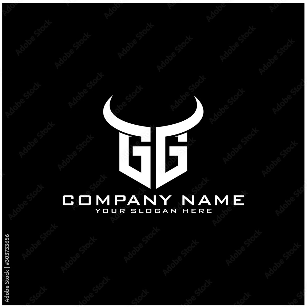 Letter GG logo icon design template elements Letter GG logo icon design template elements