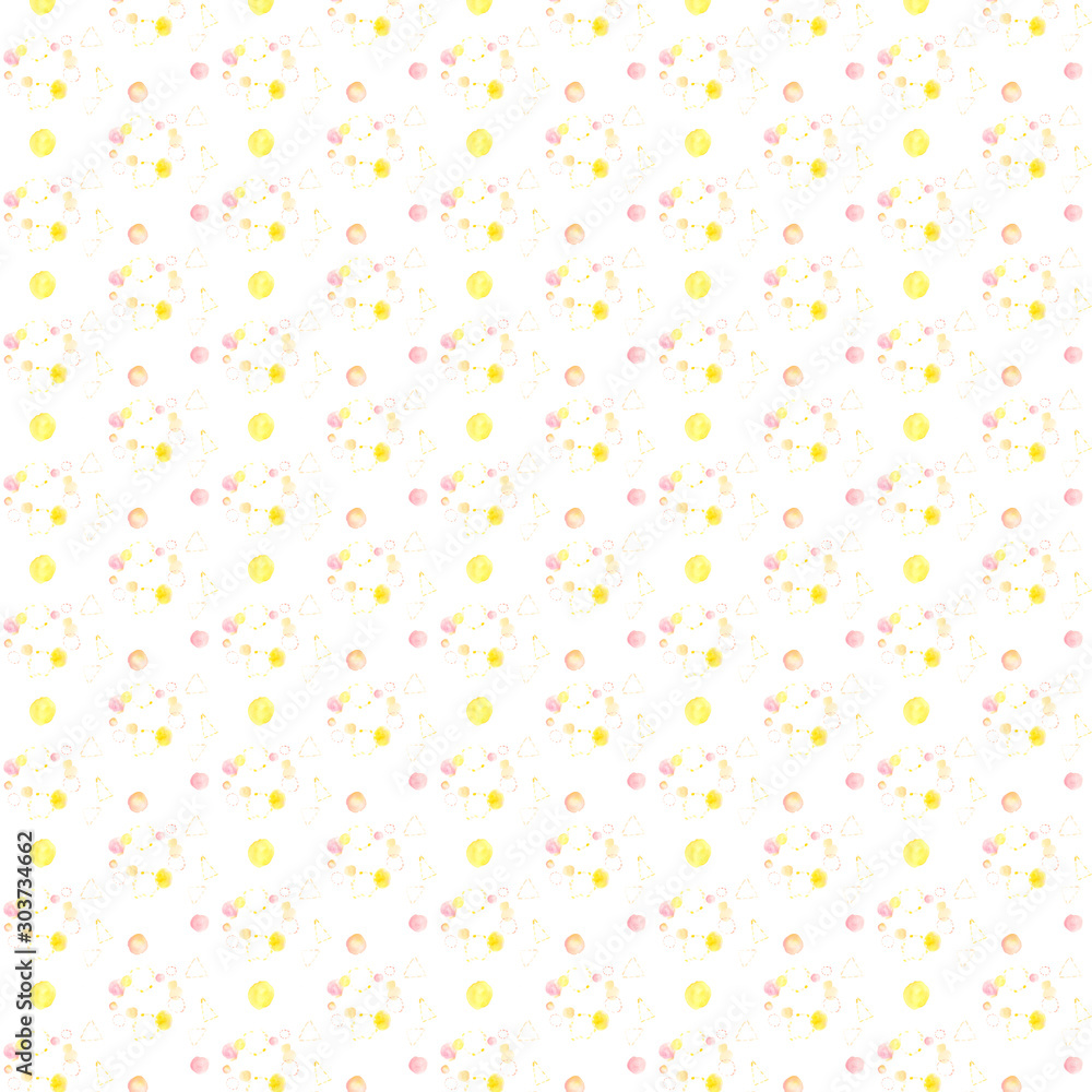 優しい色の手描き水彩背景素材 優しい色の手描き水彩背景素材