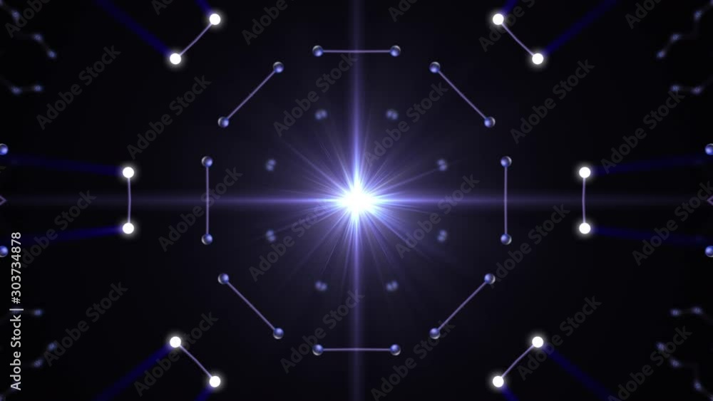 Kaleidoscope illumination Neon Light Abstract Background. Kaleidoscope illumination Neon Light Abstract Background.