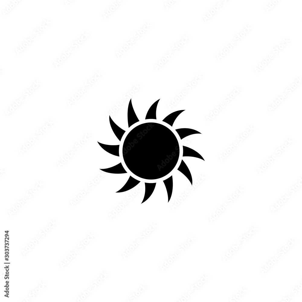 sun icon vector design symbol sun icon vector design symbol