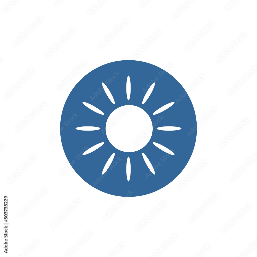 sun icon vector design symbol sun icon vector design symbol
