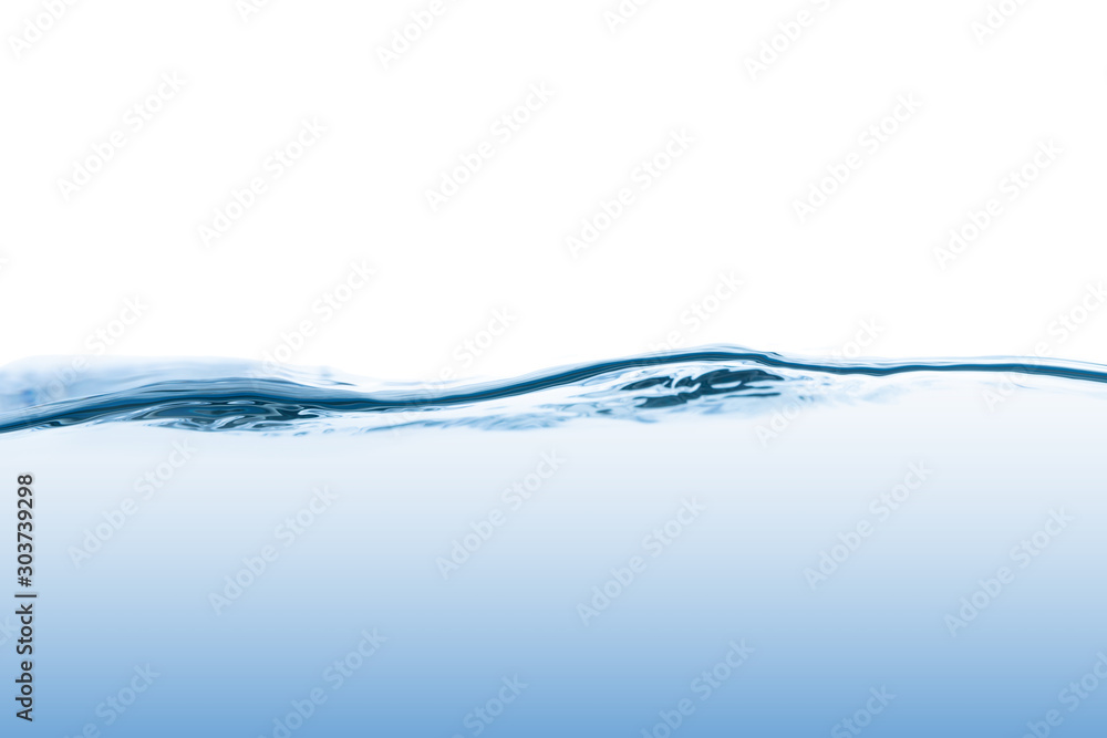 Water splash. Aqua flowing in waves and creating bubbles. Drops on the water surface feel fresh and clean. isolated on white background. Water splash. Aqua flowing in waves and creating bubbles. Drops on the water surface feel fresh and clean. isolated on white background.