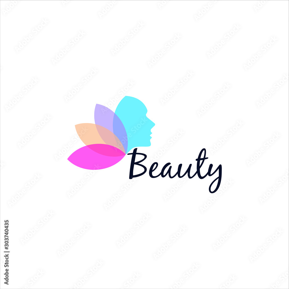 Beauty logo. An elegant logo for beauty vector template download Beauty logo. An elegant logo for beauty vector template download