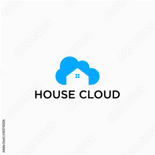 home with Cloud concept.