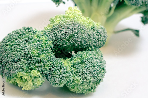 Fresh Broccoli on White background © joeycheung