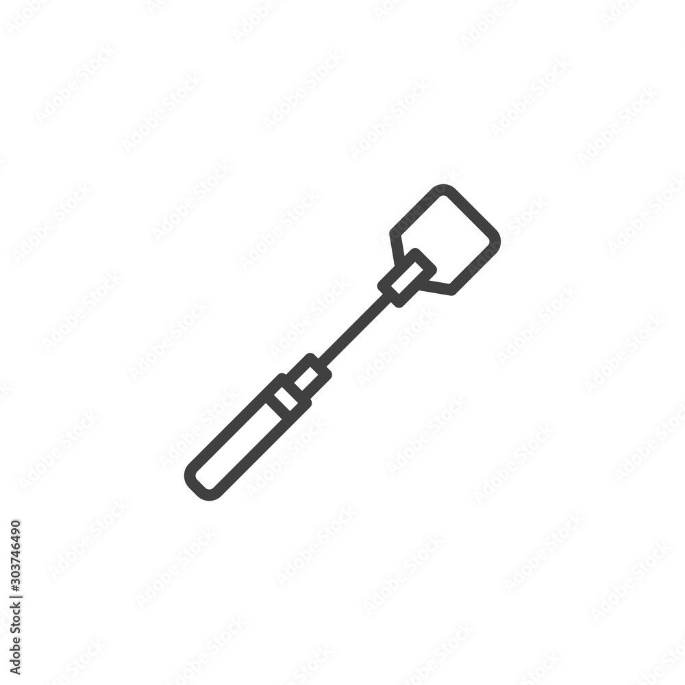 BDSM whip stick line icon. linear style sign for mobile concept and web design. Sex toy whip outline vector icon. Symbol, logo illustration. Vector graphics BDSM whip stick line icon. linear style sign for mobile concept and web design. Sex toy whip outline vector icon. Symbol, logo illustration. Vector graphics