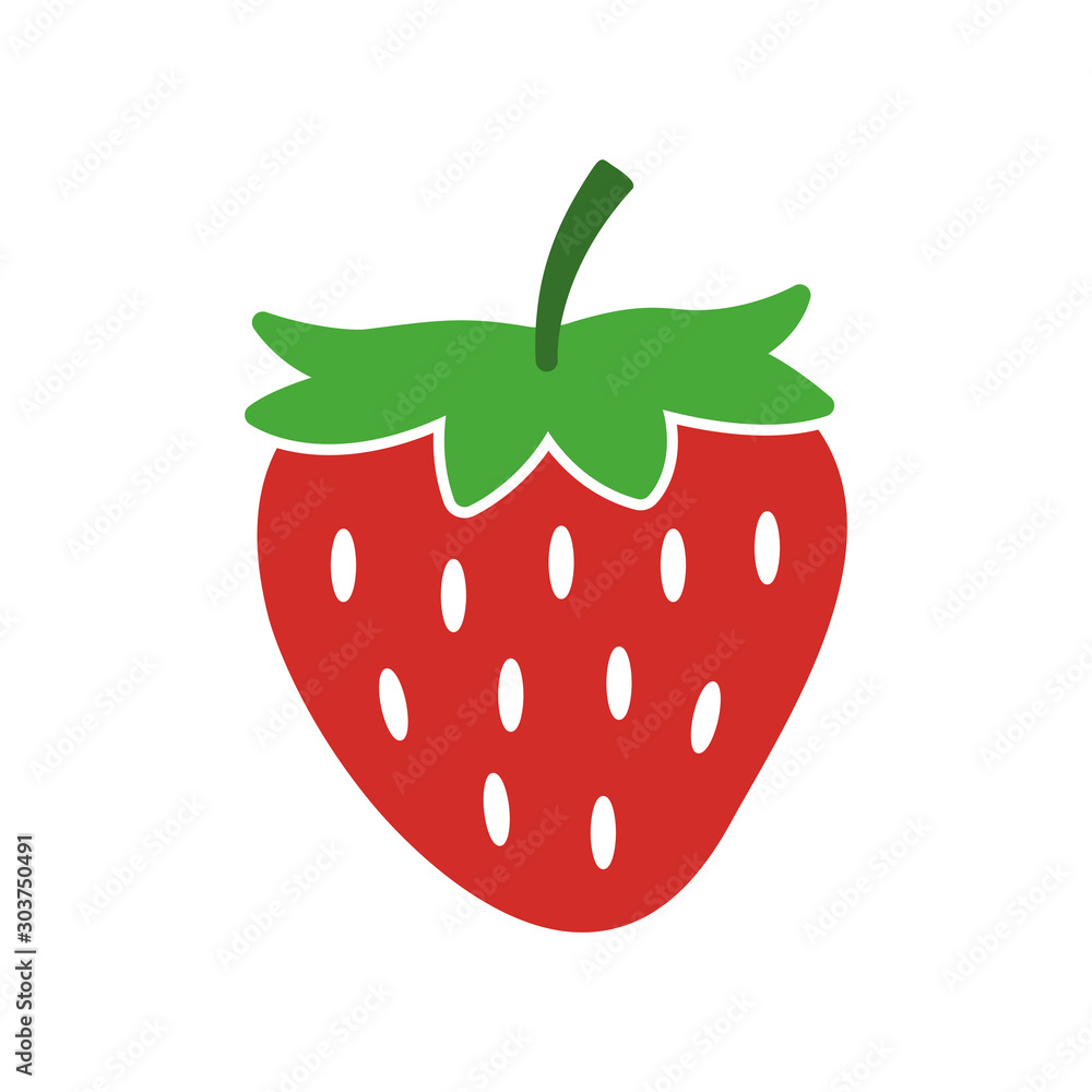 strawberry icon vector design template strawberry icon vector design template