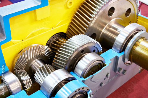 Photos Gear speed reducer cross section