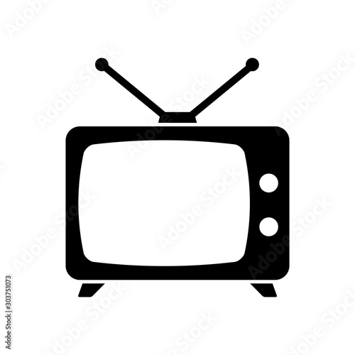 television icon vector design template photo