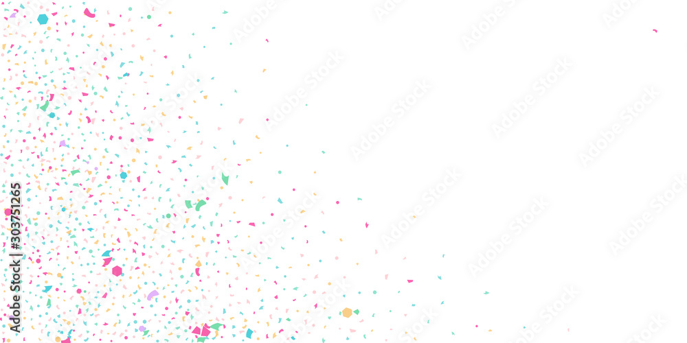 Obraz premium Abstract flying confetti.