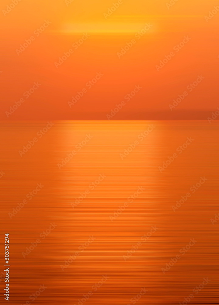 Abstract background motion blur sunset on the sea Abstract background motion blur sunset on the sea