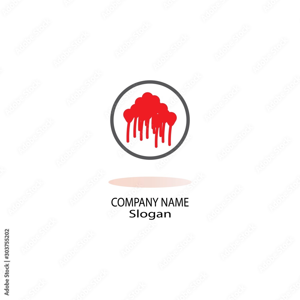 Balloon logo vector template icon illustration Balloon logo vector template icon illustration