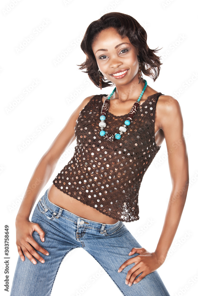 Fototapeta premium african girl