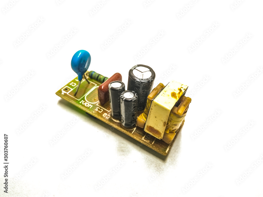 A picture of electric circuit board A picture of electric circuit board