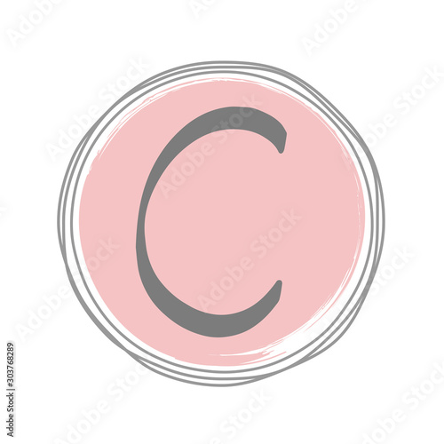 Feminine C Logo Template Design