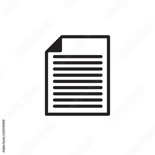 document icon vector