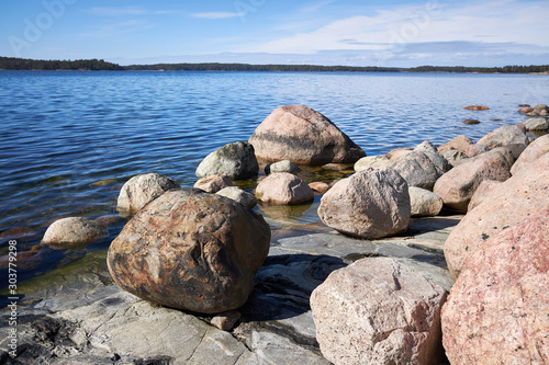 Φωτογραφία Peaceful summer landscape by the Baltic Sea in Kasnas, Kemio, Finland