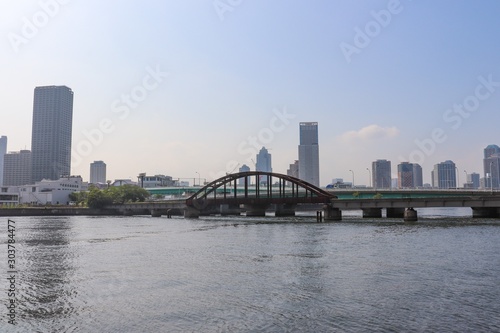 晴海橋梁付近の風景（東京都江東区） © sirius
