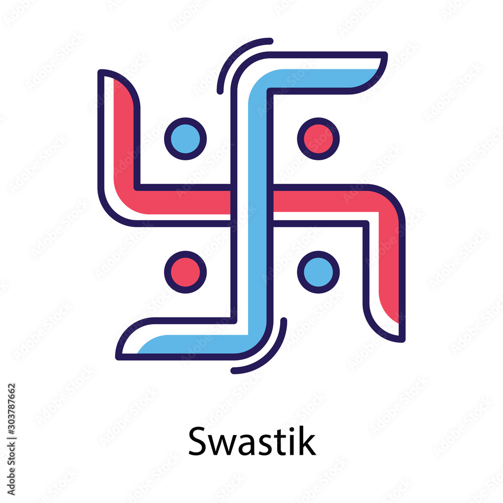 Hindu Swastika Vector 