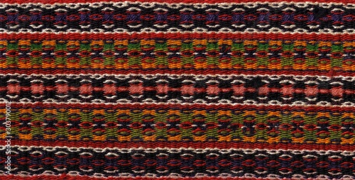 Serbian folk pattern ornaments. Serbian traditional embroidery. Ethnic texture design. Geometric ornament.