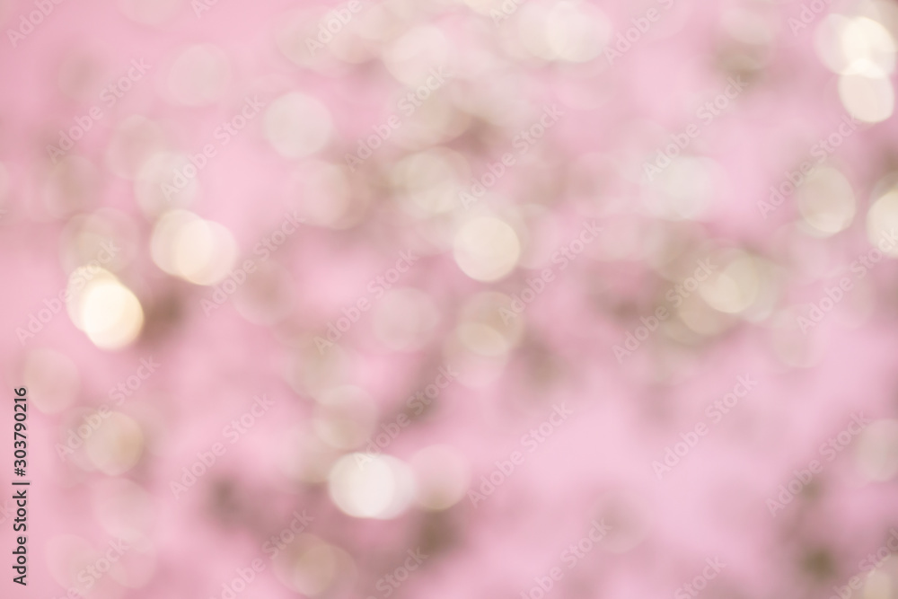 small blur golden stars on pink background small blur golden stars on pink background