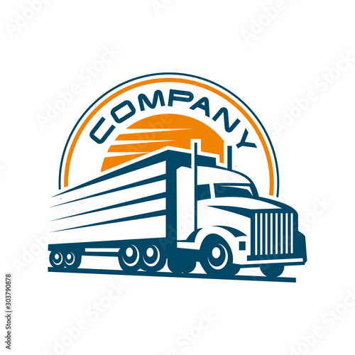 Trucking Company Logo, Delivery Truck Logo