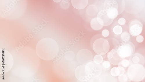 Pink abstract background white bokeh blurred. Happy New Year and Merry Christmas winter holiday. use card wallpaper backdrop product.