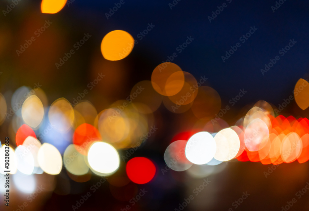 Lichteffekte unscharf Paris Straßenverkehr Nacht Champs Elysées Hintergrund Autos Stimmung Weihnachten Farben Straße Frankreich leuchten Schein Illumination Kontrast Kreise Stimmung blaue Stunde