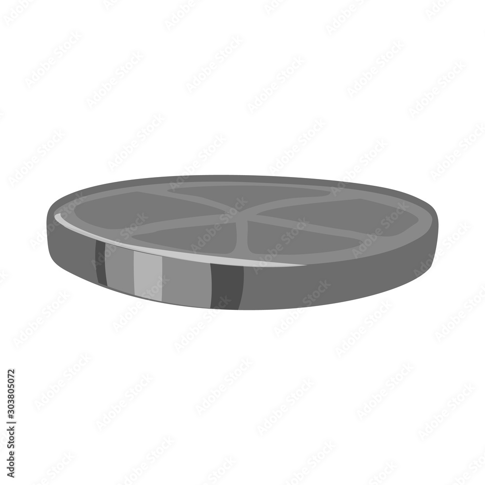 Isolated object of tomato and slice icon. Web element of tomato and cut stock symbol for web. Isolated object of tomato and slice icon. Web element of tomato and cut stock symbol for web.