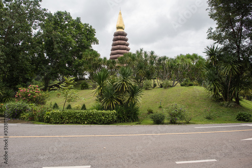 Wat Phu Tok in Thailand, province bueng kan. photo