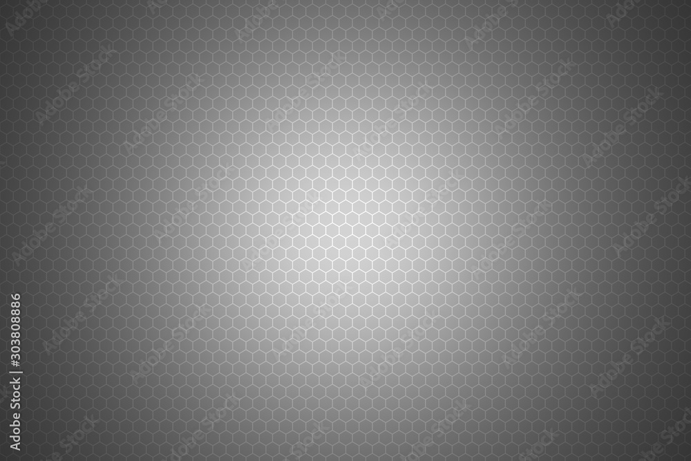 Honeycomb Grid background or Hexagonal cell texture. With vignette dark border shadow. Black and White or gray or grey tone. Honeycomb Grid background or Hexagonal cell texture. With vignette dark border shadow. Black and White or gray or grey tone.